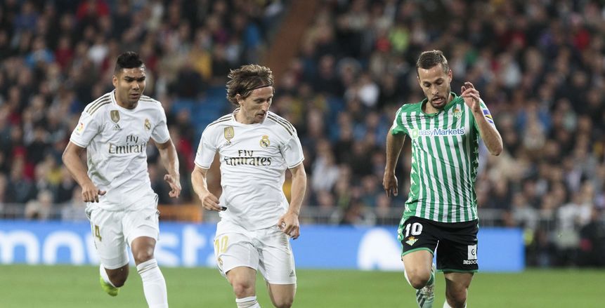 موعد مباراة ريال مدريد وريال بيتيس والقنوات الناقلة لها والتشكيل المتوقع