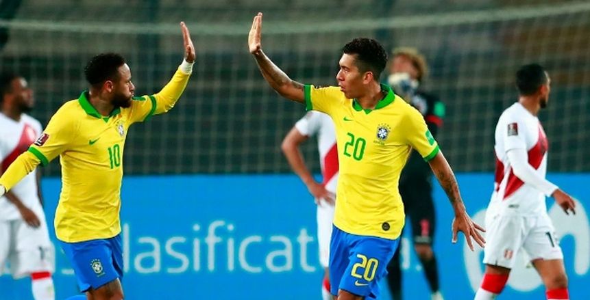 نيمار يسجل هاتريك في فوز البرازيل على بيرو في تصفيات كأس العالم