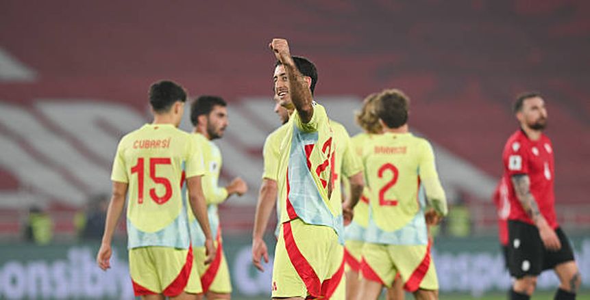 إسبانيا تضع قدمًا بكأس العالم برباعية في شباك جورجيا.. وتركيا تقترب من الملحق