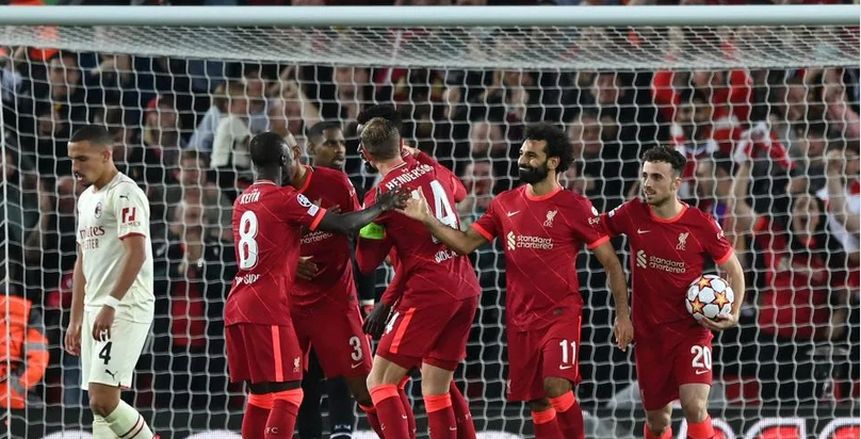محمد صلاح يسجل هدفا في شباك ميلان ببطولة كأس سوبر دبي «فيديو»
