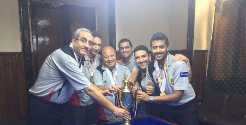 بالصور| الصيد يتفوق علي الأهلي والزمالك ويتوج بدوري البلياردو الفرنسي