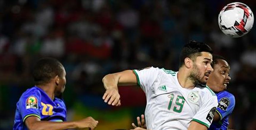 كان 2019| منتخب الجزائر يتقدم بثلاثية على تنزانيا في الشوط الأول