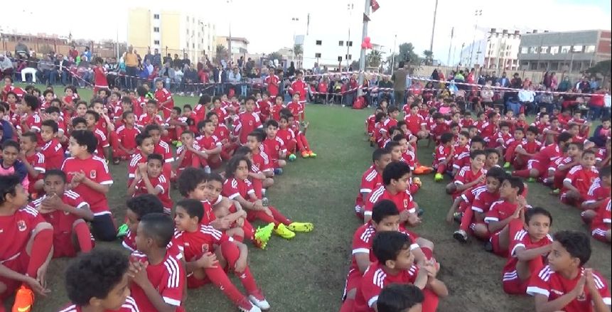 الأهلي يفتتح أكاديمية للناشئين في السويس