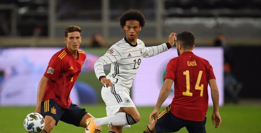 التعادل السلبي يحسم الشوط الأول من مباراة ألمانيا وإسبانيا