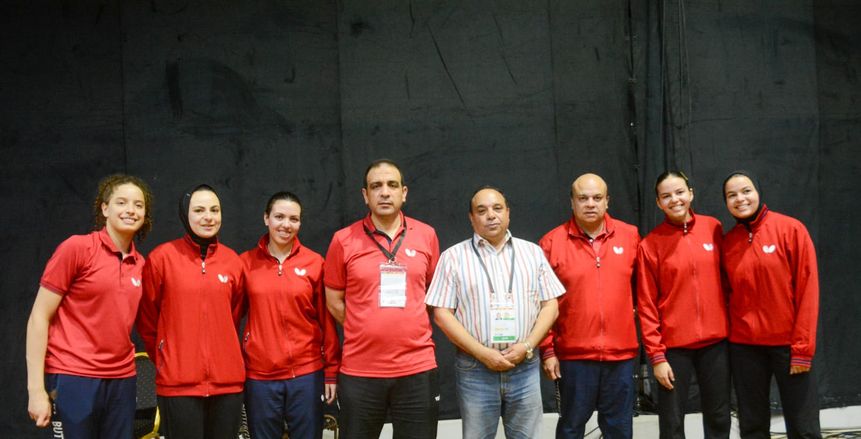 منتخب السيدات لتنس الطاولة يحصد ذهبية الفرق بدورة الألعاب الإفريقية