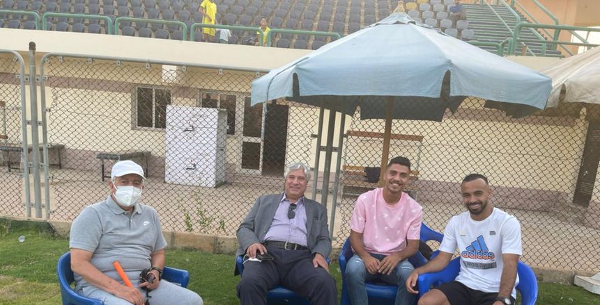قفشة ومحمد شريف يظهران في تدريبات إنبي «صور»