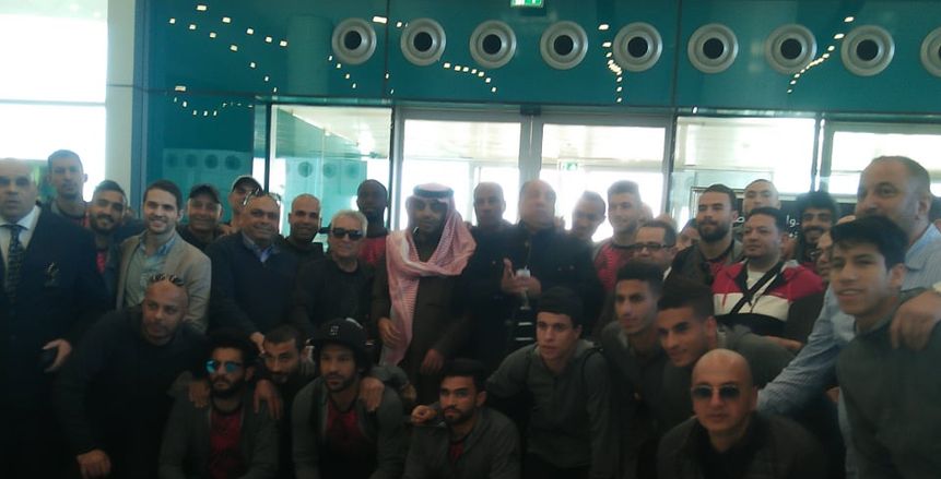 بالصور| استقبال رسمي لبعثة الاتحاد السكندري في الرياض