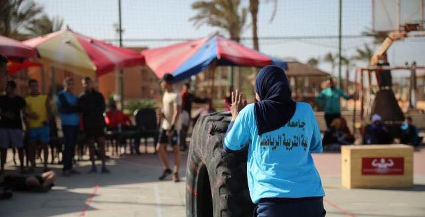 انطلاق فعاليات اليوم الأول للقاء الرياضي لطلبة الجامعات ببورسعيد