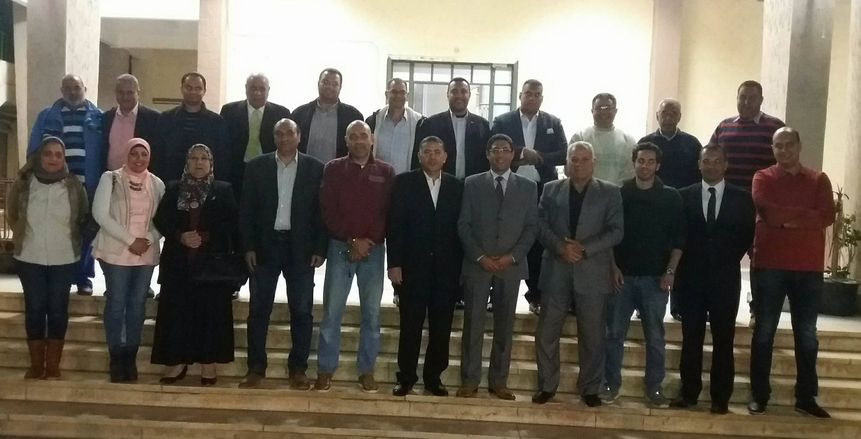 بالصور.. مجلس إدارة المنيا الجديد والشباب والرياضة يكرمان المجلس السابق