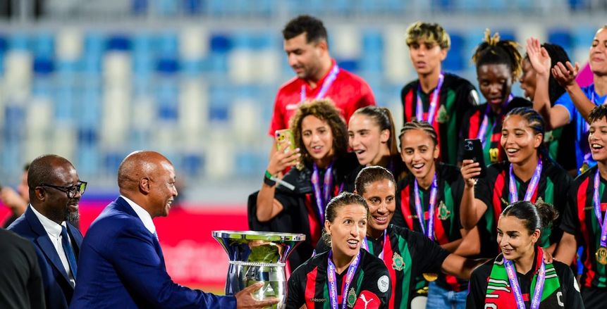 الجيش الملكي المغربي يفوز على أسيك ويتوج بدوري أبطال أفريقيا للسيدات