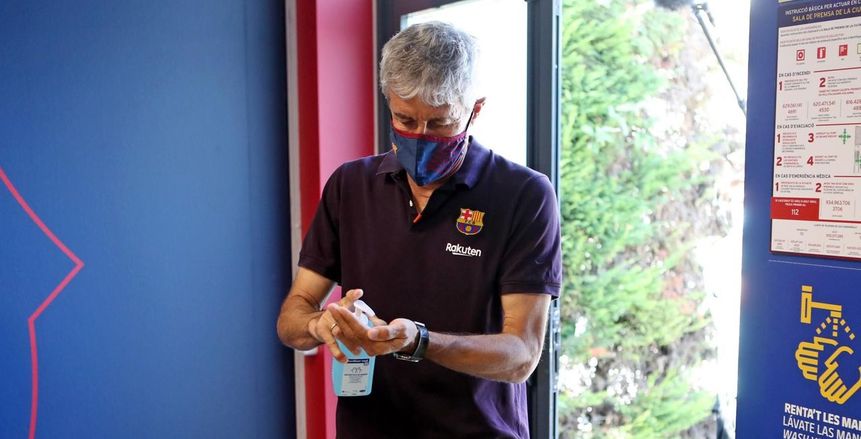 مدرب برشلونة عن هدف الريال الأول: أحيانا تستفيد من أخطاء الحكام