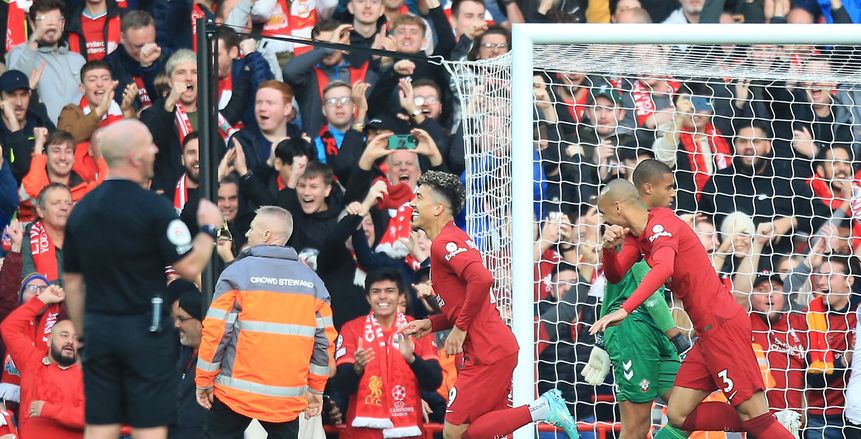 ليفربول يتقدم بثلاثية على ساوثهامبتون في الشوط الأول.. تألق نونيز