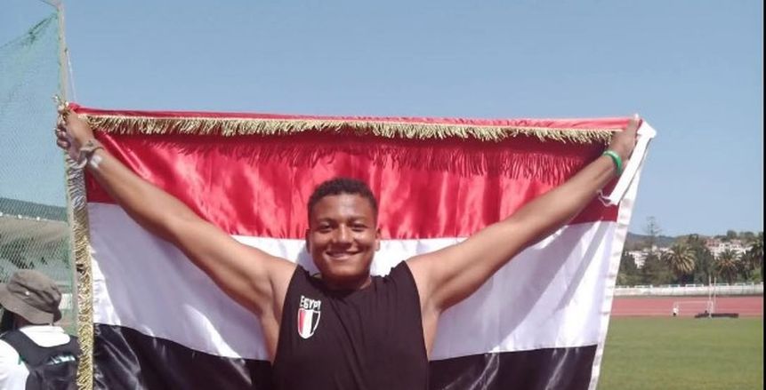 يحيى خالد يتوج بذهبية دفع الجلة في دورة الألعاب الإفريقية للمدارس