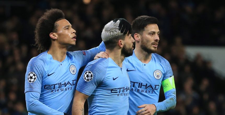 أجويرو يقود هجوم مانشستر سيتي ضد فولهام في الدوري الإنجليزي