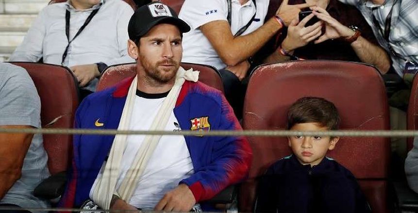 كلاسيكو الأرض| ميسي يحتفل بـ «الهدف الأول» لبرشلونة في شباك ريال مدريد