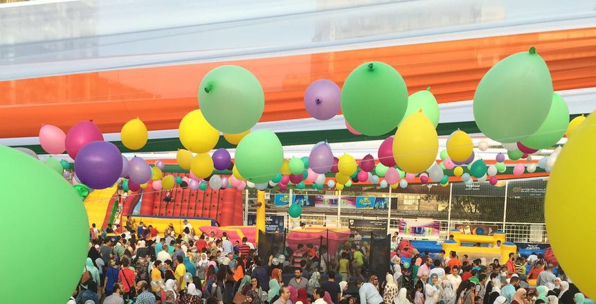 بالصور| احتفالات العيد في نادي الصيد بالدقى