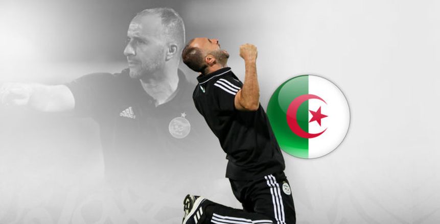 بالصور| بلماضي يحتفل مع جماهير الجزائر بكأس الأمم أمام فندق الإقامة