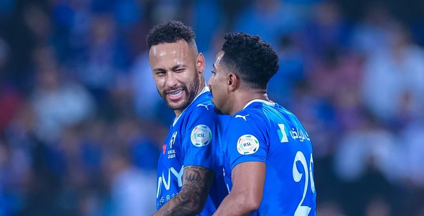 تشكيل مباراة الهلال وضمك في الدوري السعودي.. نيمار ضد طارق حامد