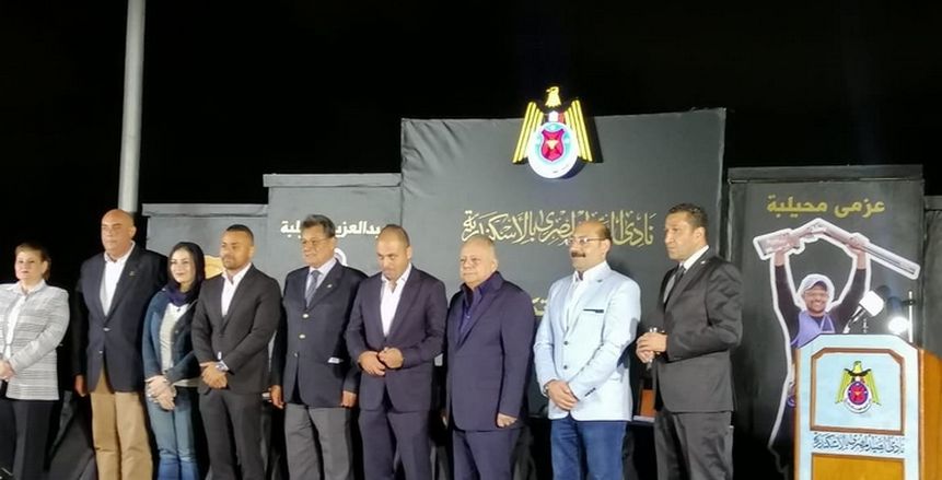 نادي الصيد السكندرى يكرم بطلا الرماية الشقيقان عزمي وعبدالعزيز محيلبة