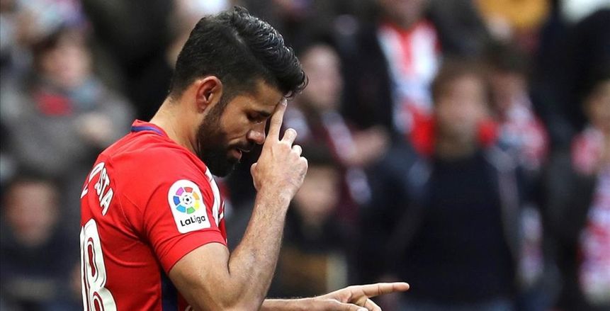 «كوستا» ينضم لقائمة المصابين في أتليتكو مدريد قبل مواجهة برشلونة
