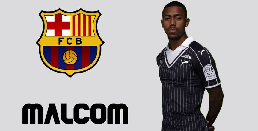 برشلونة يعلن التعاقد مع البرازيلي مالكوم لمدة 5 مواسم