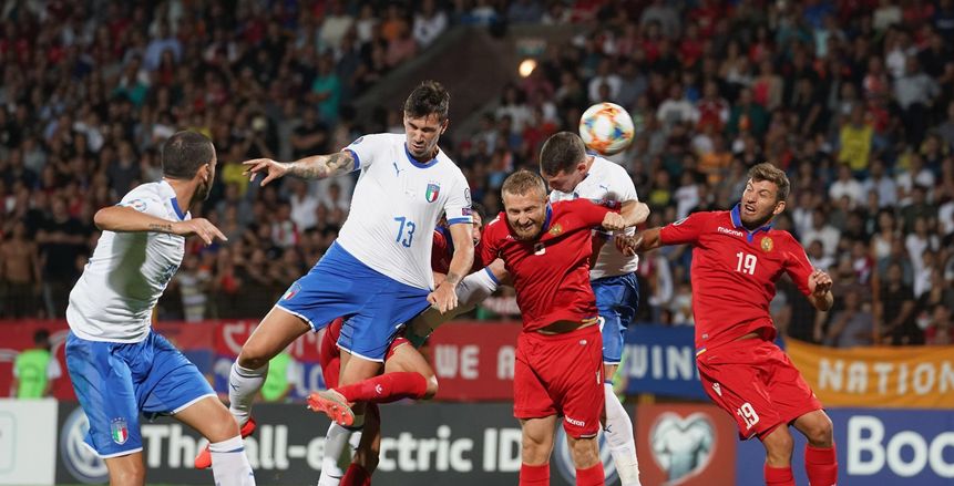 تصفيات اليورو.. بالفيديو.. منتخب إيطاليا يُعزز صدارة مجموعته بثلاثية في أرمينيا