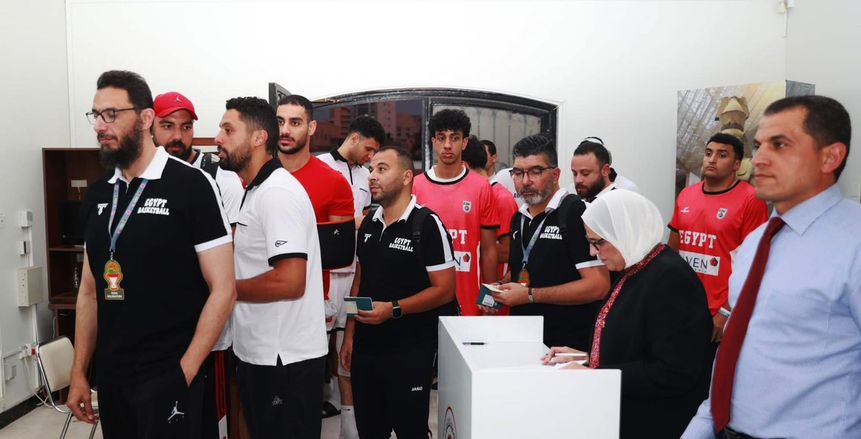 بعثة منتخب السلة الأولمبي بالبحرين تشارك في انتخابات مجلس الشيوخ