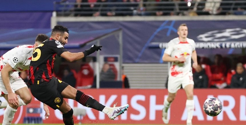 مانشستر سيتي يتفوق على لايبزيج بصاروخية «محرز» في الشوط الأول بدوري الأبطال
