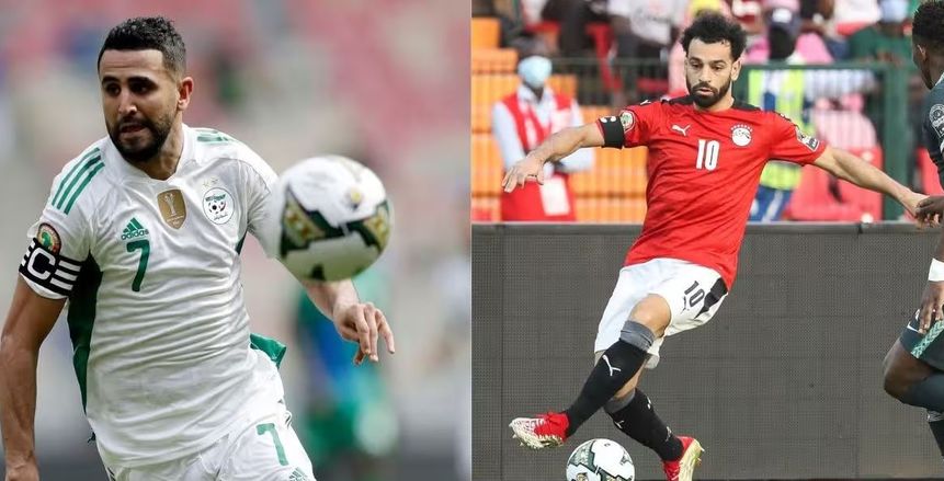 تاريخ مواجهات محمد صلاح ورياض محرز قبل مباراة مصر والجزائر.. من يتفوق؟