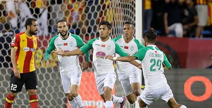 بالفيديو| الرجاء يتقدم على الترجي بهدف في الشوط الأول بالسوبر الأفريقي