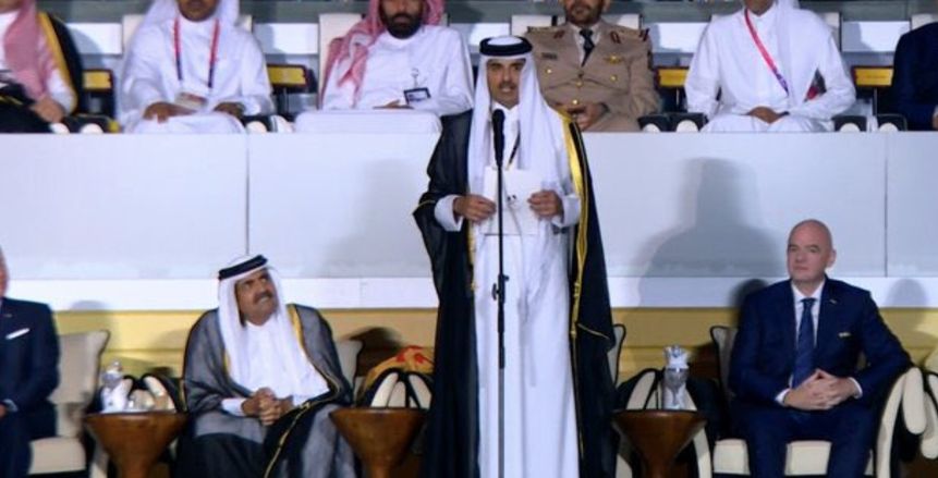 تميم بن حمد في افتتاح المونديال: من قطر من بلاد العرب نرحب بالجميع