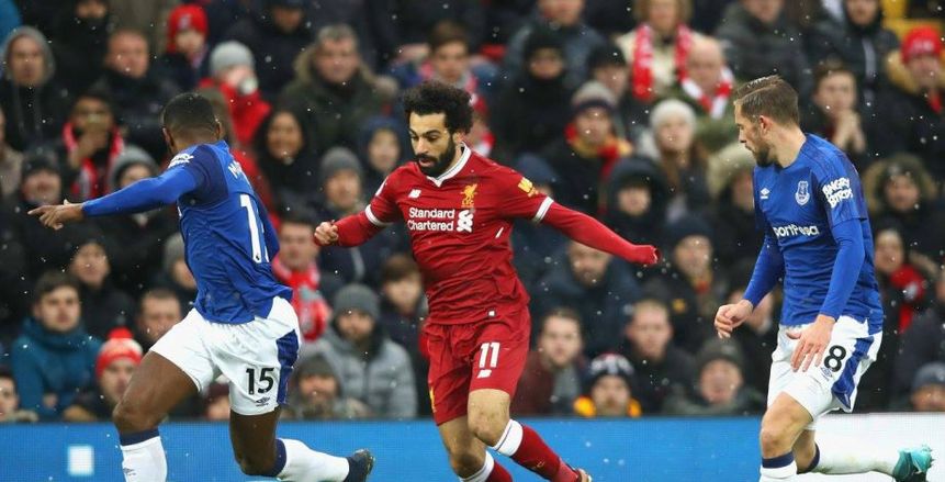 بالفيديو| ليفربول يحتفل بهدف «صلاح» التاريخي في مرمى إيفرتون
