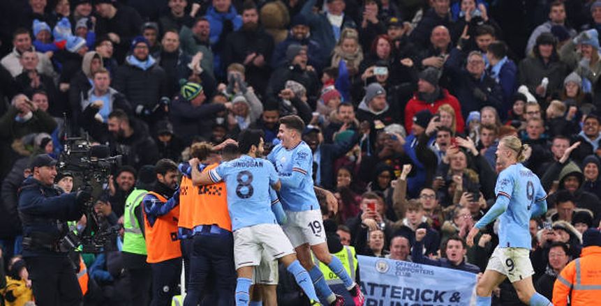 أهداف مباراة مانشستر سيتي ونوتنجهام فورست في الدوري الإنجليزي