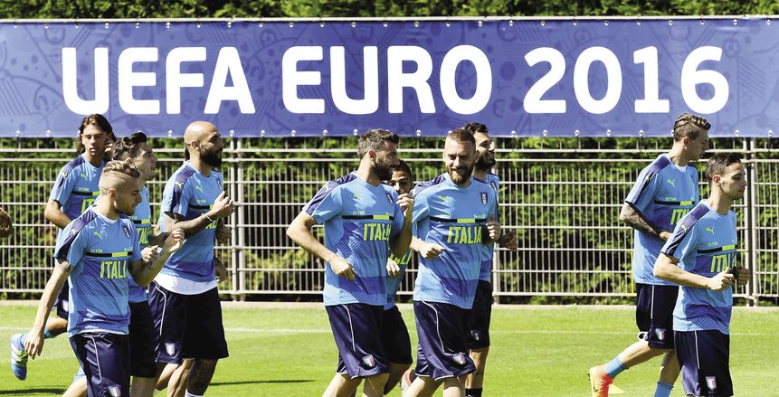 الإصابات تضرب منتخبات "يورو".. وإيطاليا مهددة بفقدان 10 لاعبين