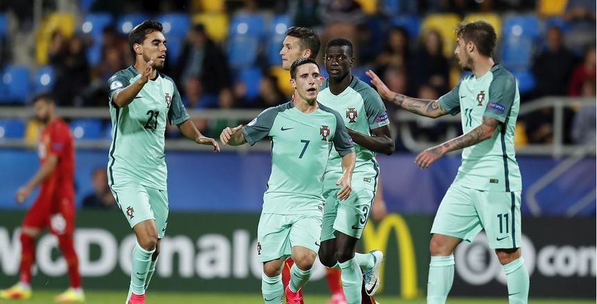 أمم أوروبا للشباب| البرتغال تحقق فوز ساحق على مقدونيا