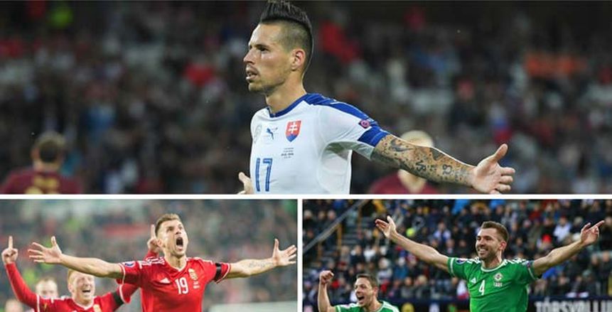 سلوفاكيا وأيرلندا الشمالية والمجر إلى ثمن نهائي "يورو 2016"
