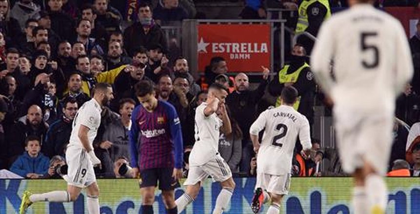 كلاسيكو الأرض| بالفيديو.. ريال مدريد يتقدم على برشلونة بـ«هدف» في الشوط الأول