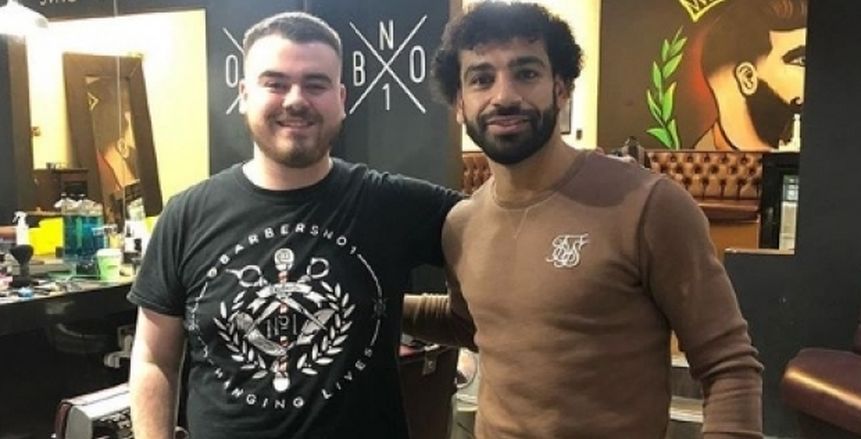 بالصور| «صلاح» يستعد لأرسنال بـ«نيولوك»