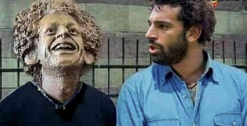 بالصور| «أس الإسبانية» تُعلق على «تمثال» محمد صلاح بـ «منتدى الشباب العالمي»