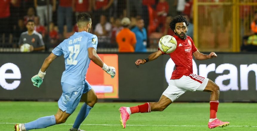 تحذير من فاندنبروك بسبب حسين الشحات قبل مباراة الأهلي والوداد