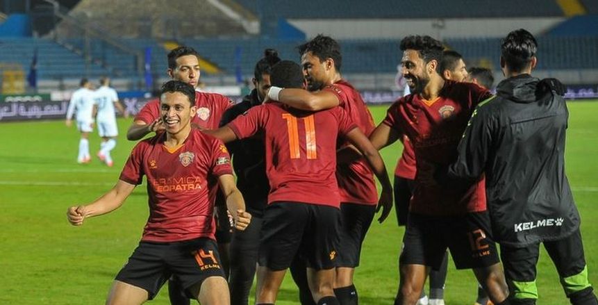 محمد مسعد لاعب سيراميكا يعود للتدريبات بعد التعافي من الإصابة