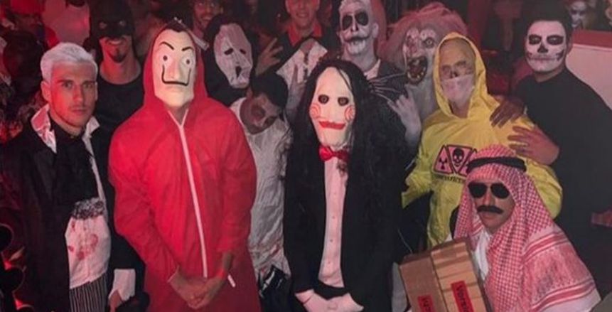 بالصور| نجم بايرن ميونخ يعتذر للعرب بسبب «الهالويين»