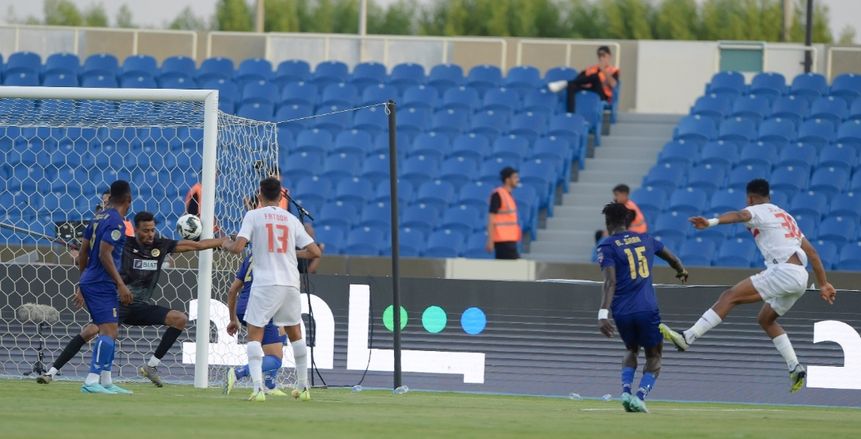 60 دقيقة من مباراة الزمالك والاتحاد المنستيري.. الأبيض يستحوذ على المباراة