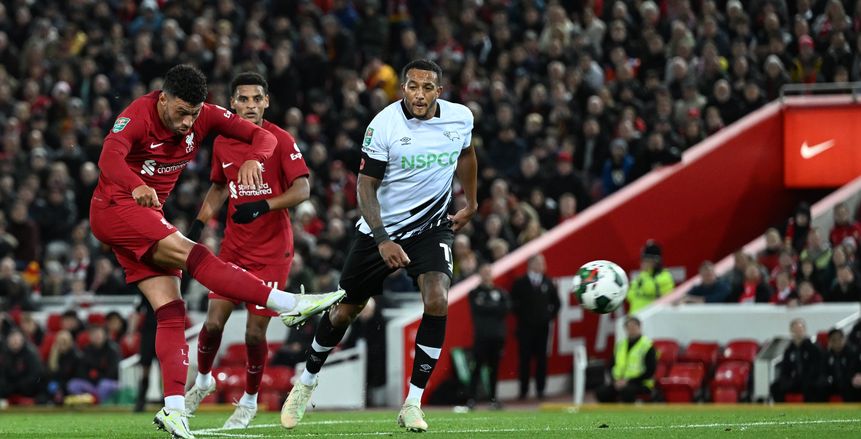 ليفربول يتأهل لدور الـ16 من كأس الرابطة بانتصار صعب على ديربي كاونتي
