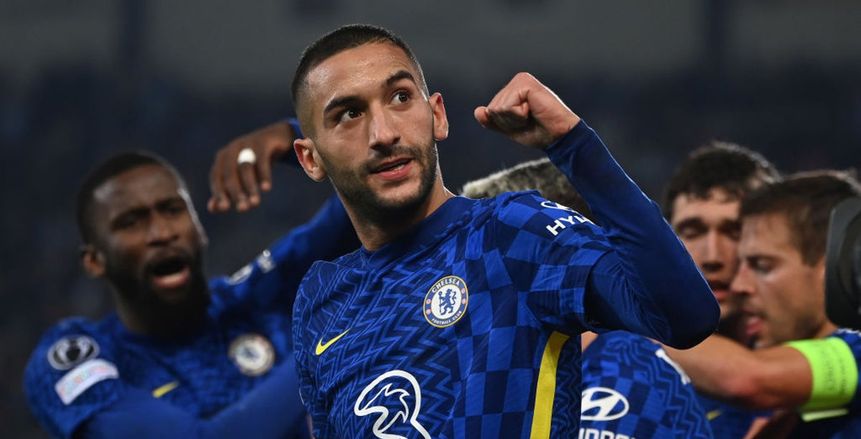 حكيم زياش يقود تشيلسي لفوز صعب على مالمو في دوري أبطال أوروبا