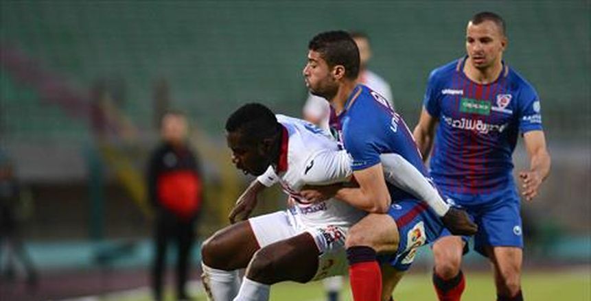 التعادل السلبي يحسم الشوط الأول بين الزمالك وبتروجت