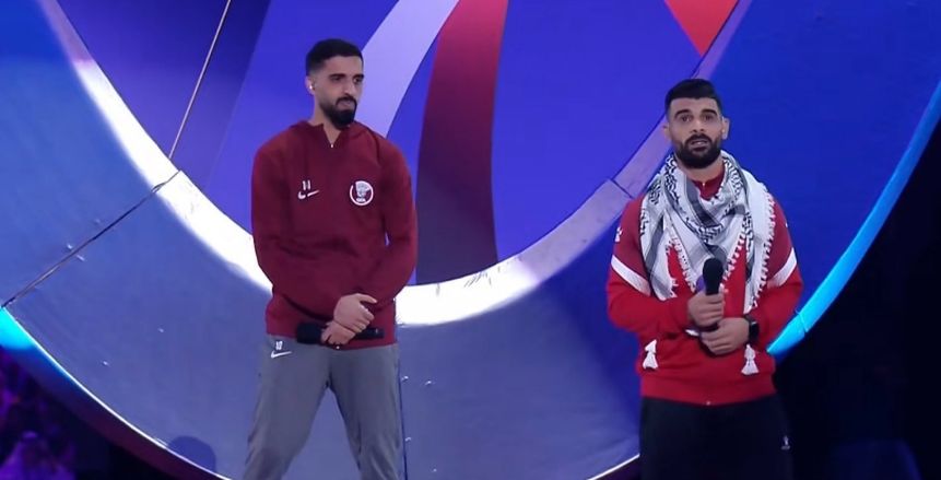 مشاهد رائعة من افتتاح كأس آسيا: منتخب فلسطين يتصدر المشهد بقسم البطولة