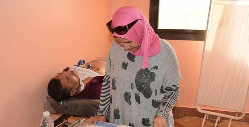 انطلاق القافلة الطبية الرياضية الأولى بمحافظة الوادي الجديد