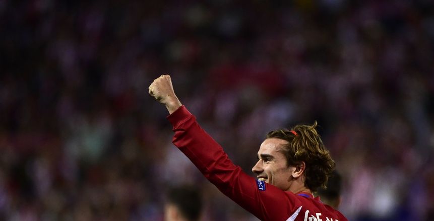 بالصور| "جريزمان" يؤكد تمسكه بأتلتيكو مدريد