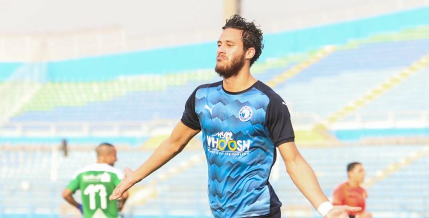 بيراميدز يضرب غزل المحلة بهدفين في الشوط الأول